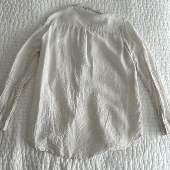 Gap Linen Boyfriend Shirt - Picture 3 of 3